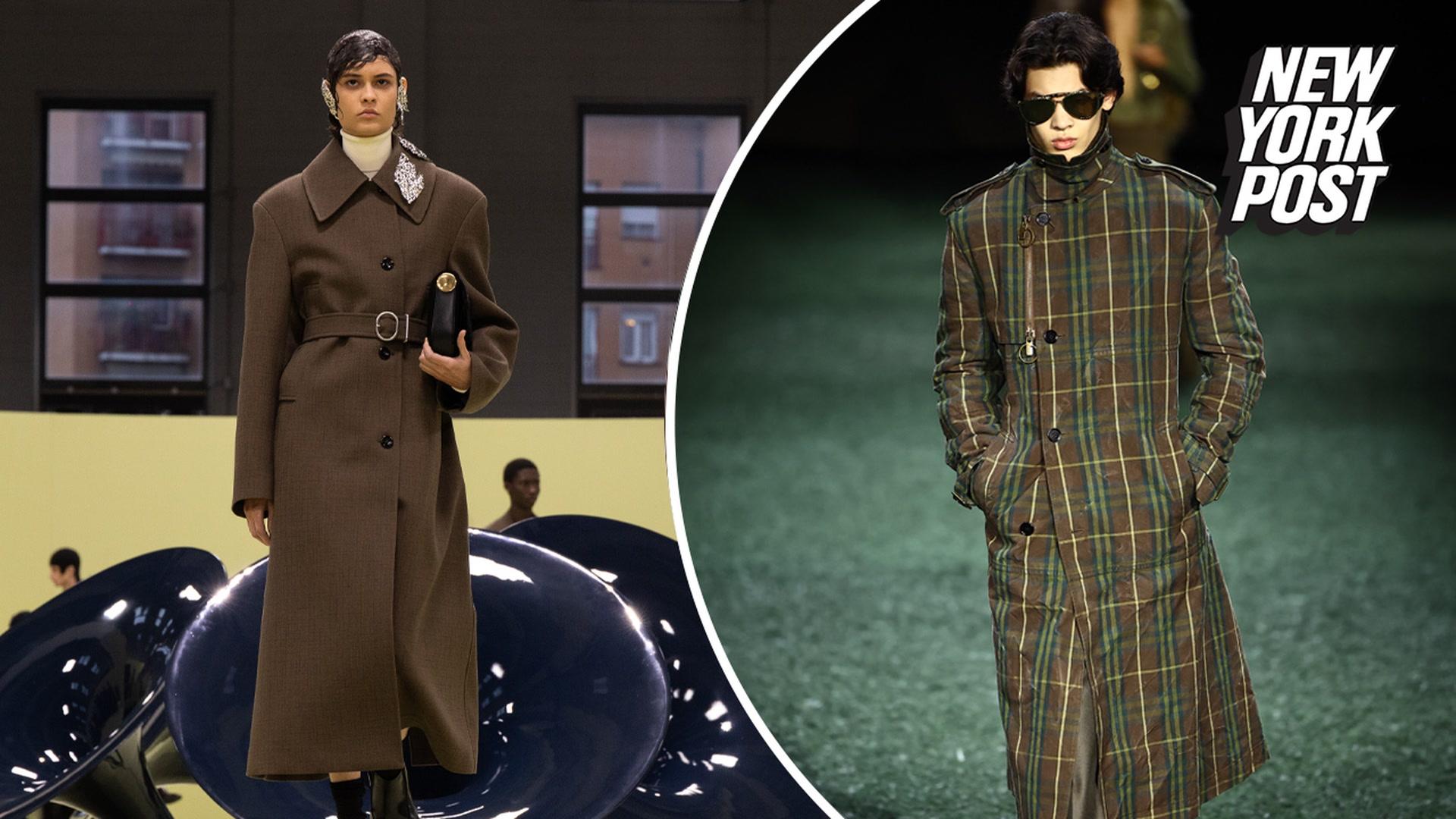 Luxury fashion designers rolling out the 'Ozempic" coat for fall