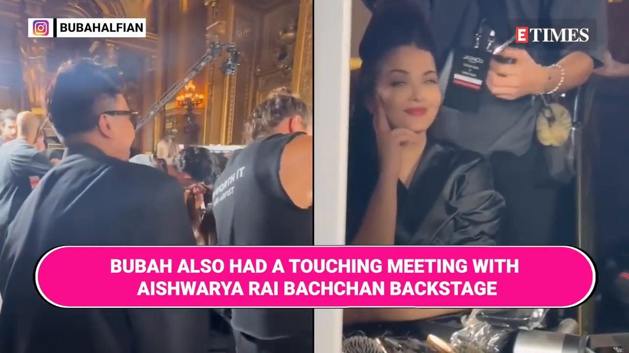 Alia Bhatt and Aishwarya Rai Encounter with makeup artist fan Backstage: Heartwarming Backstage Moments